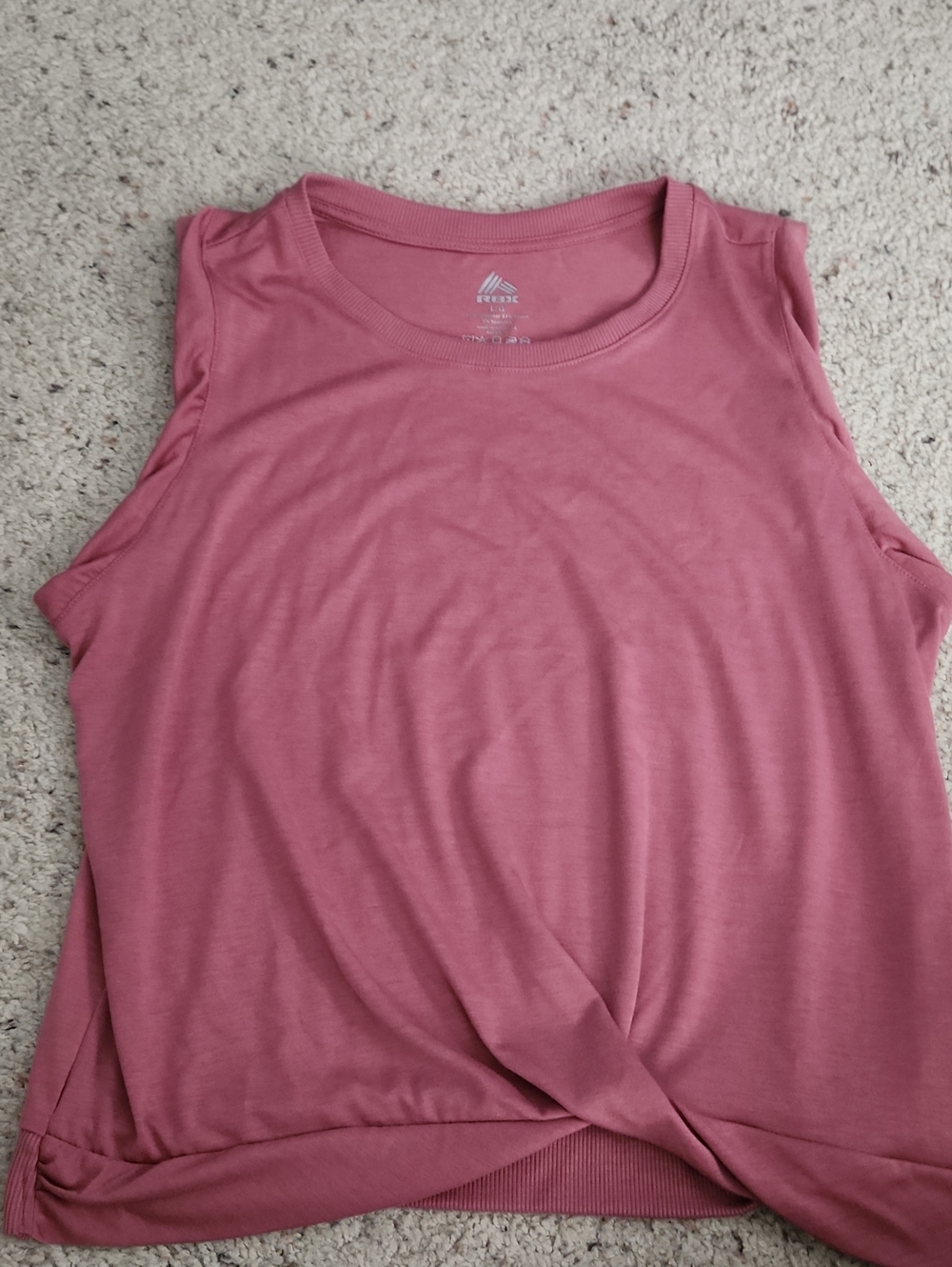 RBX Women's Large Pink Sleeveless Shirt - Picture 6 of 7